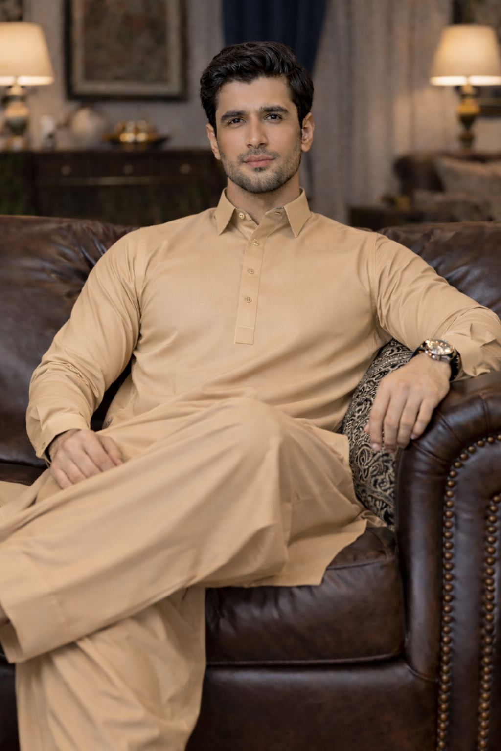 Varzun - Tan Signature Collection Kameez Shalwar